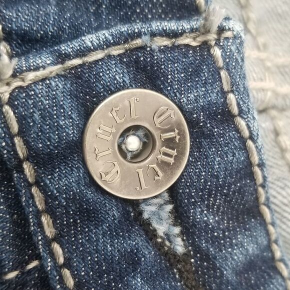 CRUEL BLAKE DENIM JEANS. 33/15L. - Picture 12 of 16